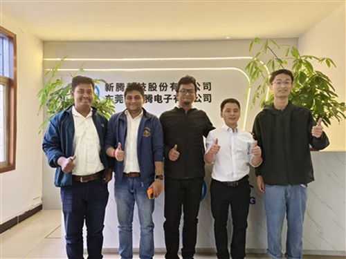 Pelanggan Meujak Kunjungi Elektronik Dongguan Xinteng Untuk Pemeriksaan Dan P...